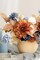 Ling's Moment Burnt Orange & Navy Artificial Flowers and Greenery Grand Combo Box Set, Terracotta Fake Flower for DIY Wedding Bridal Bouquet, Centerpieces Decor, Floral Arrangement Decor, etc.
